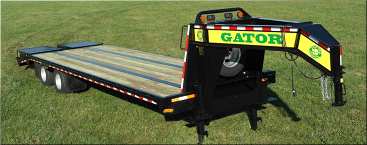 GOOSENECK TRAILER 30ft tandem dual - all heavy-duty equipment trailers special priced  Clinton County, Kentucky
